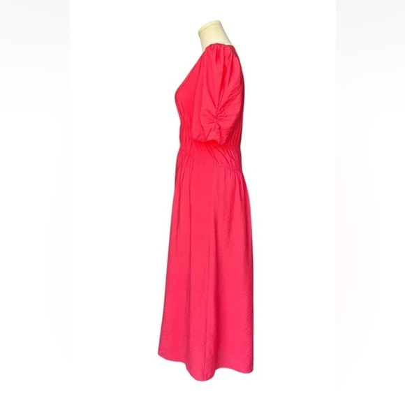 ba&sh Linda Pink Midi Dress Size Small - Picture 8 of 9